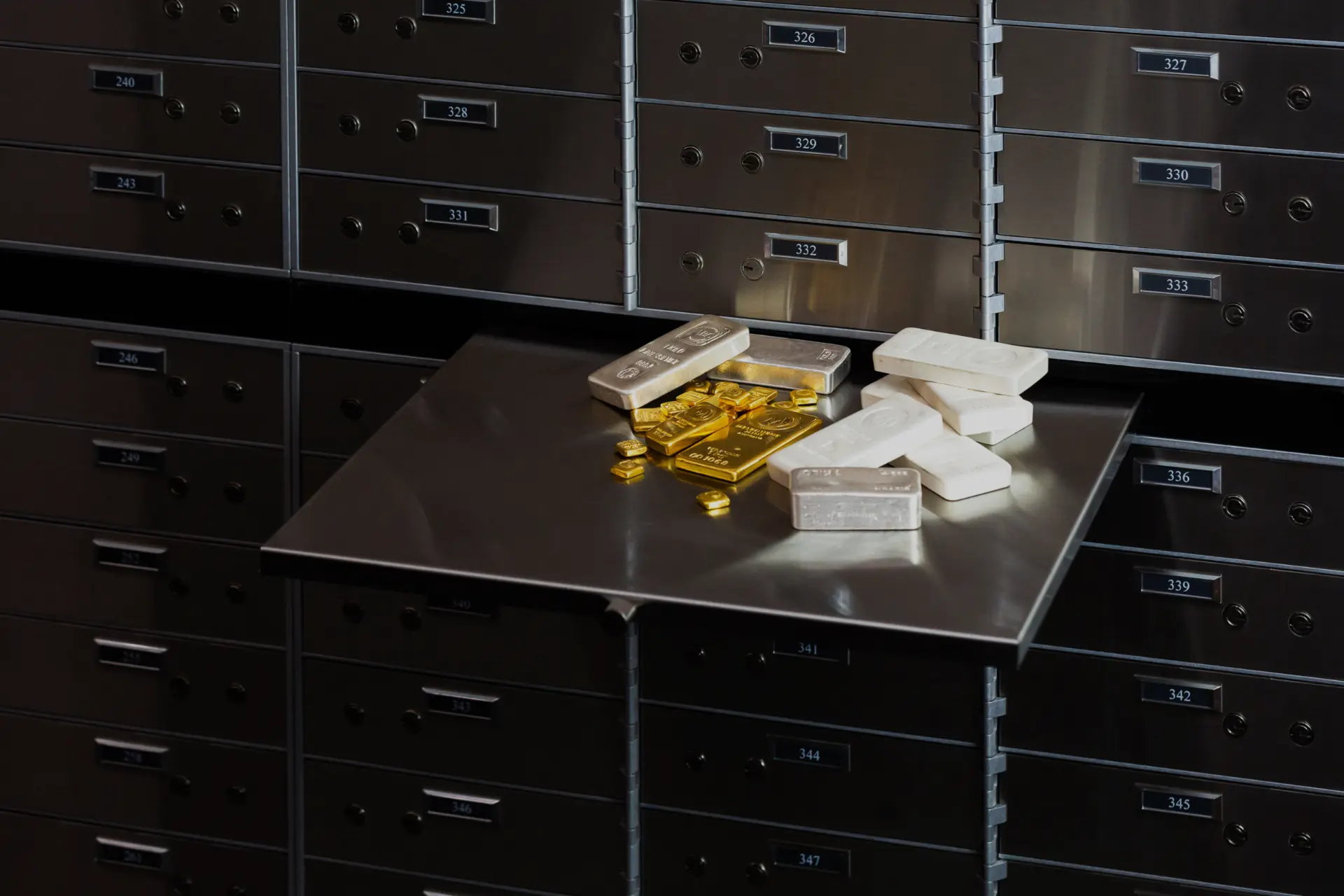 Bullion vault storage